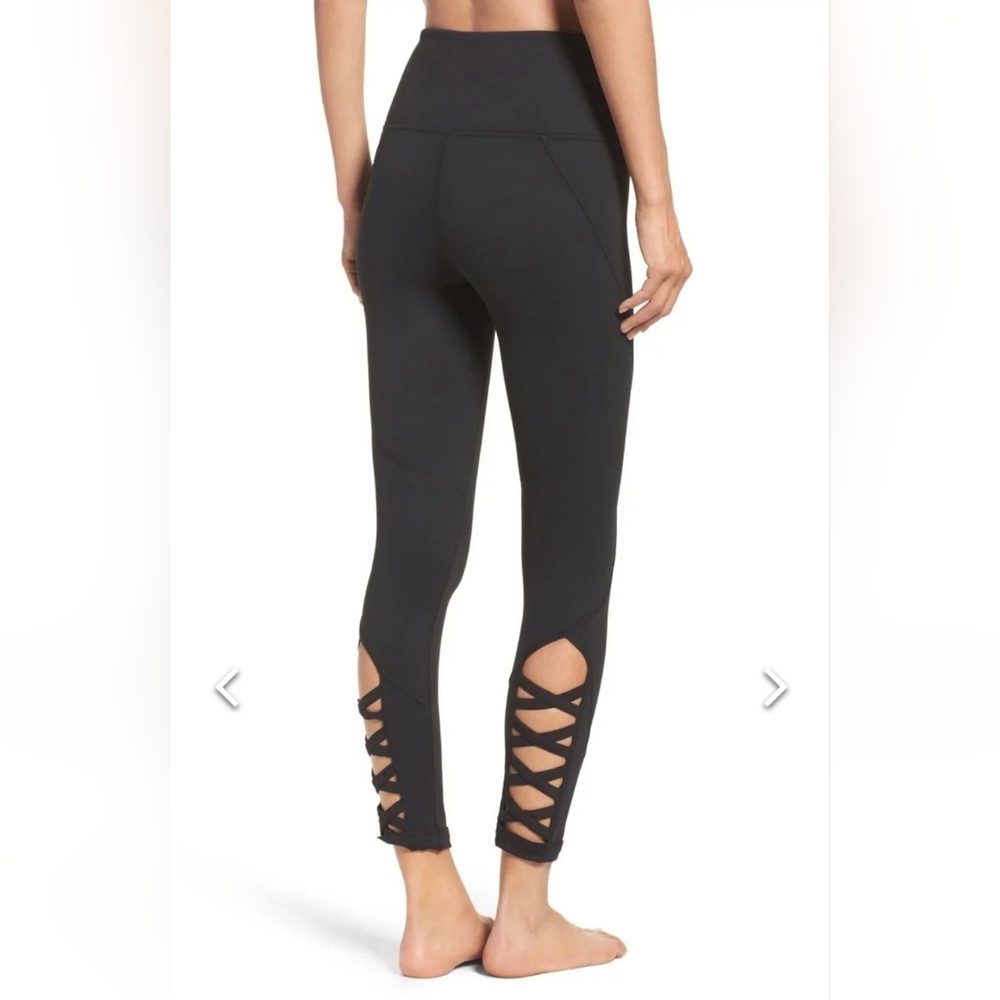 Zella by Nordstrom Ankle Cut Out Leggings